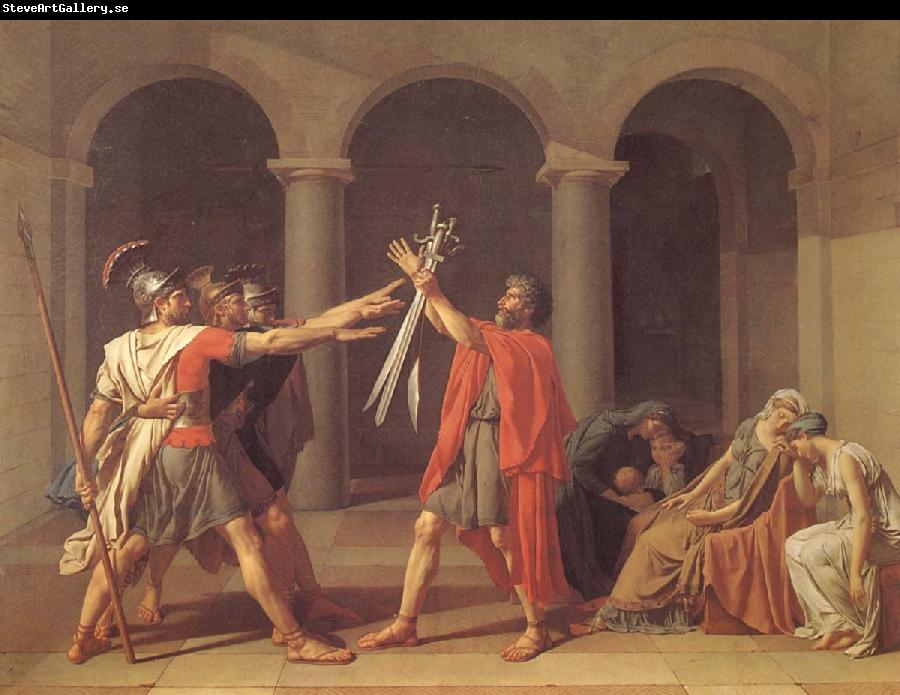 Jacques-Louis David Oath of the Horatii